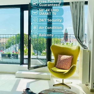 Angel Mint - Free Parking - Balcony Apartmán